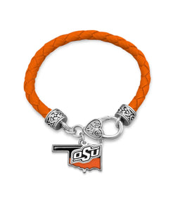 Licensed OU/OSU Game Day Jewelry (Bracelet & Earrings)