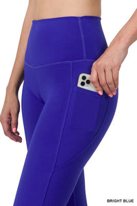 Athletic Fit Wide Waistband Flare Yoga Pants - Regular