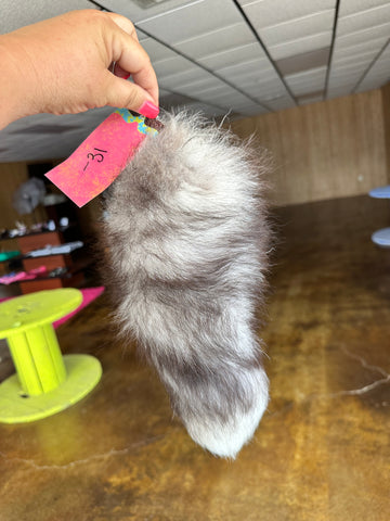 Fox Tail Keychain