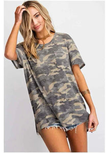 Camo Pocket Tee