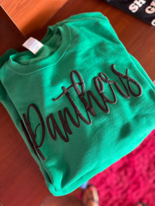 Panthers Puff Sweatshirt (M & 3x)