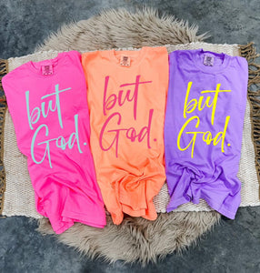 But God. - XL PURPLE ONLY