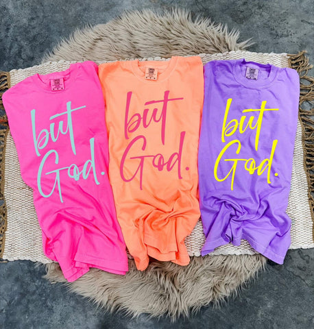 But God. - XL PURPLE ONLY