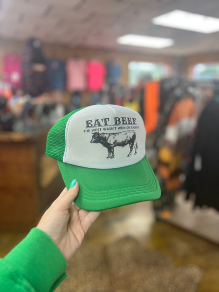 "Eat Beef" Trucker Hat