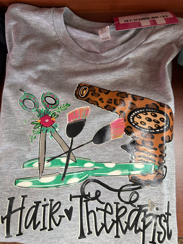 Hair Therapist Tee - SMALL ONLY