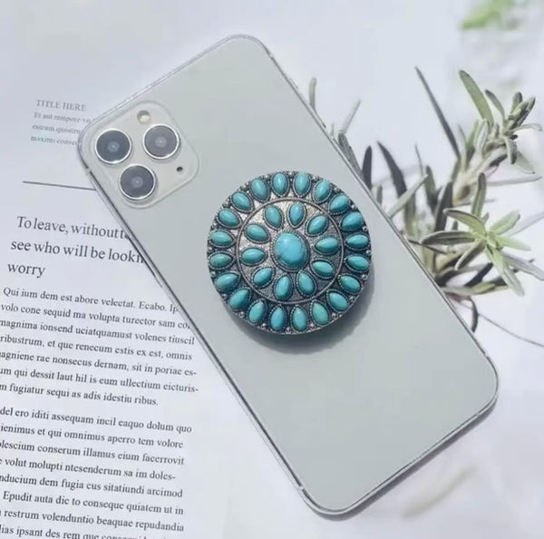 Stone Design Phone Pop Sockets