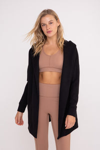 Long Line Open Front Cardigan - Regular and Plus