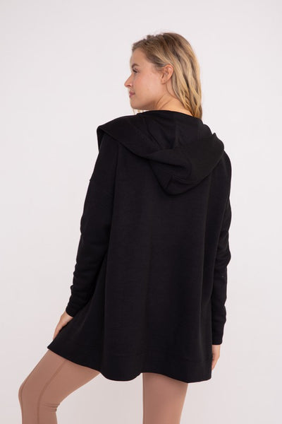 Long Line Open Front Cardigan - Regular and Plus