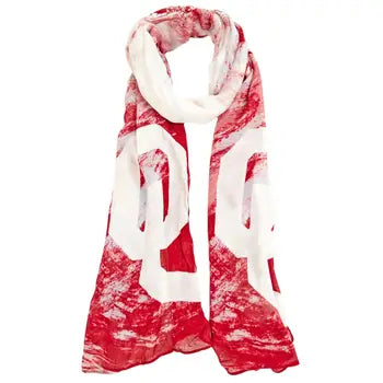 Licensed OU/OSU Watercolor Scarf