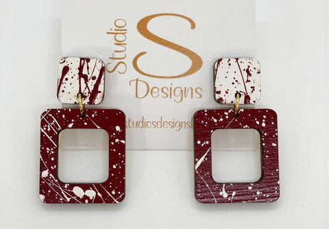 Defense Earrings (OSU/OU)