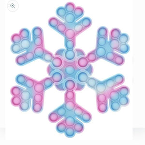 Snowflake Pop It Puzzle