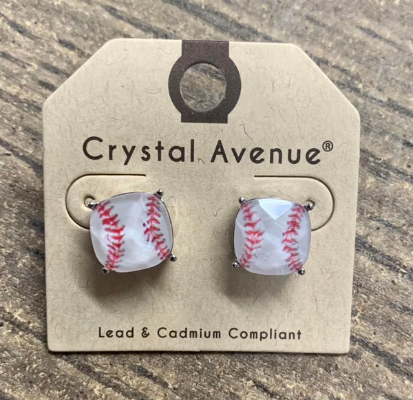 Softball/Baseball Big Studs Earrings