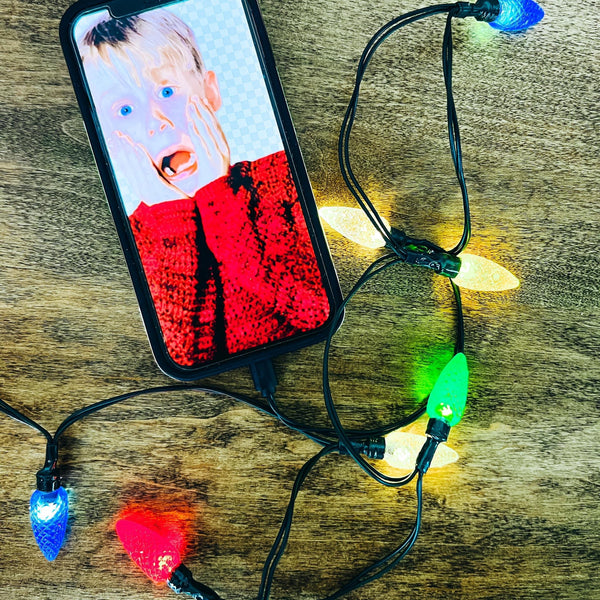 Christmas Bulb Charging Cord Phone