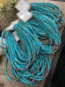 Turquoise Beaded Neckless